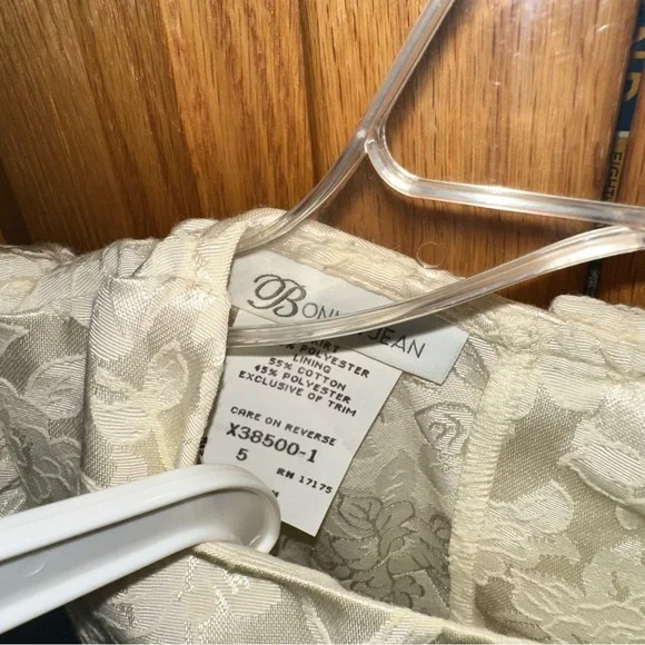 Bonnie Jean Cream Floral Dress size 5 y.o. - Picture 6 of 10